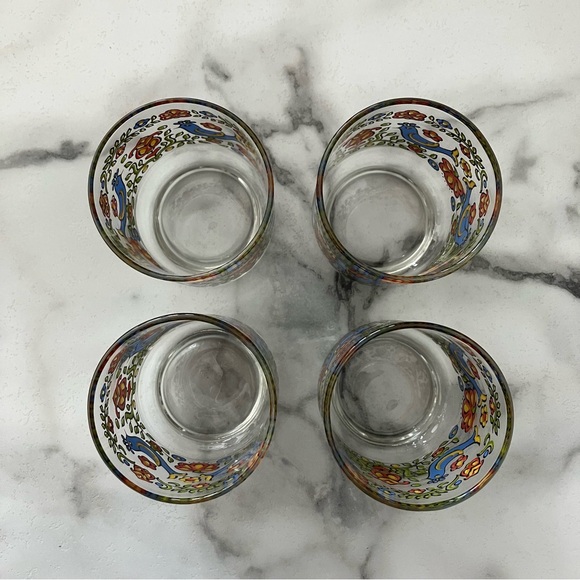 RARE! Vintage Corning Ware Country Festival juice Pyrex Friendship Libbey 3” - Picture 4 of 5